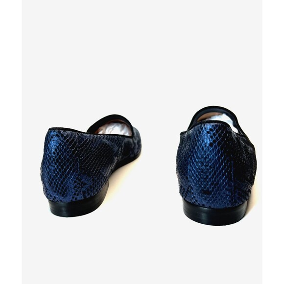 EUC Host Pick 🎉 Vionic Leather Willa II Slip On Loafers Metallic Snake $130 MSRP - Picture 4 of 5